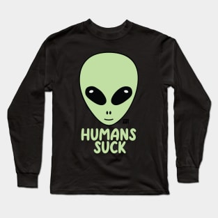 HUMANS SUCK Long Sleeve T-Shirt